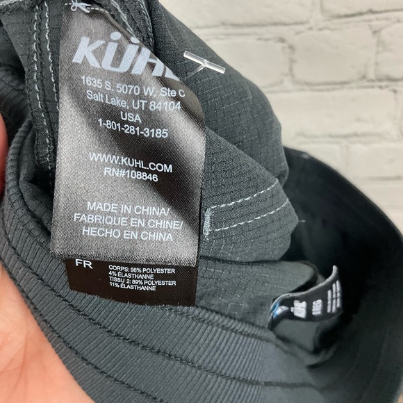 Kuhl Strattus Hiking Ripstop Pant in Carbon Size 0 Regular - Picture 5 of 6